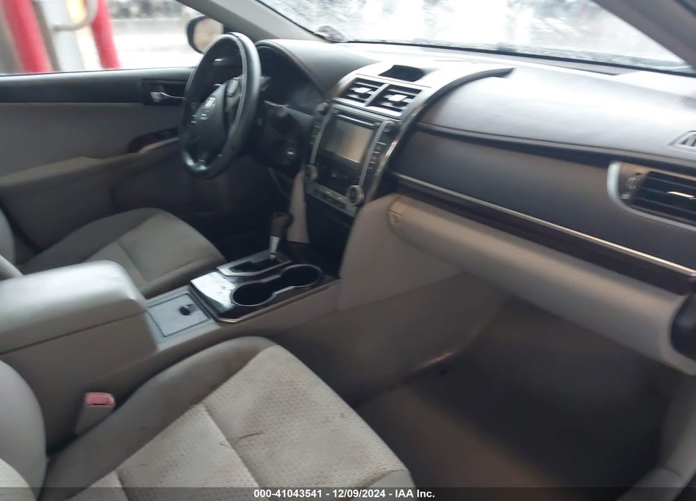 2012 TOYOTA CAMRY XLE VIN: 4T1BF1FK4CU147209