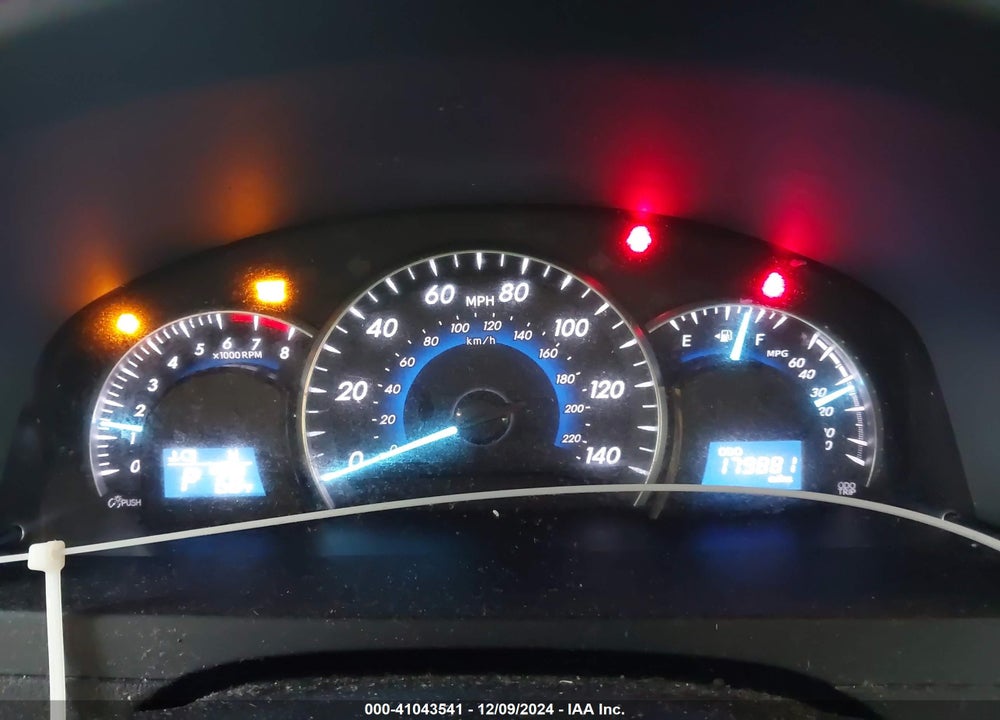 2012 TOYOTA CAMRY XLE VIN: 4T1BF1FK4CU147209