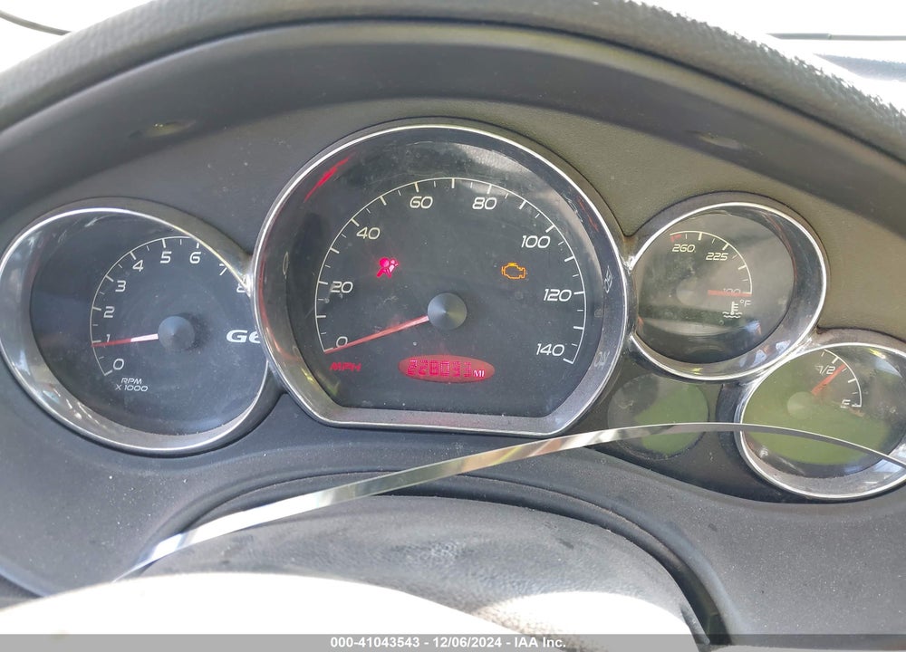 2008 PONTIAC G6 VIN: 1G2ZG57B384199738