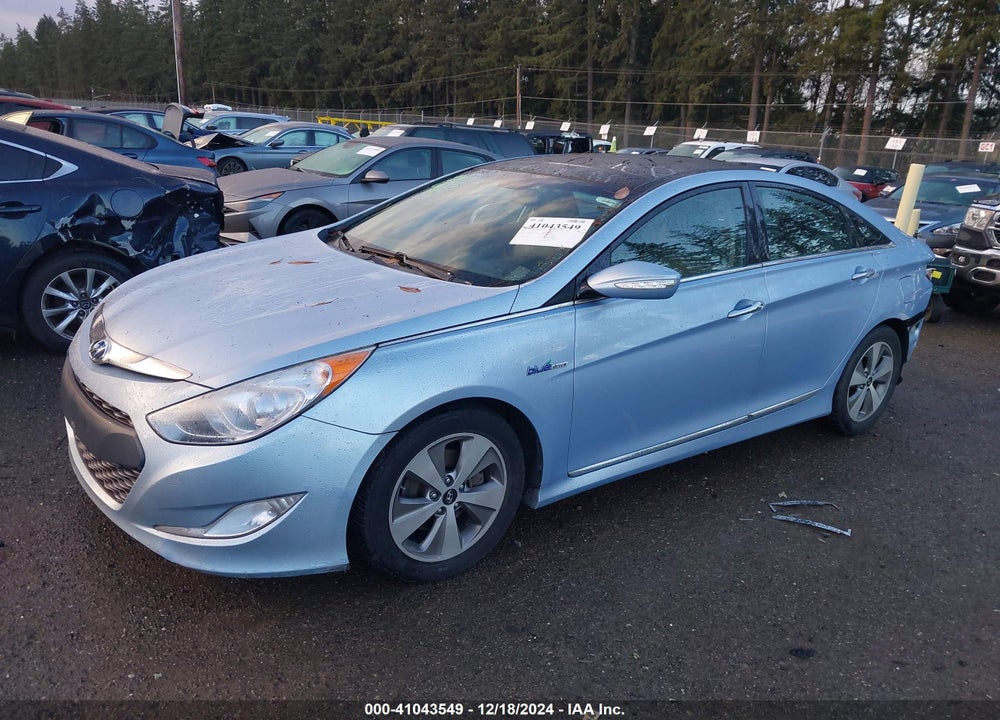 2012 HYUNDAI SONATA HYBRID VIN: KMHEC4A45CA044852
