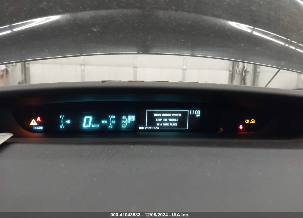 2013 TOYOTA PRIUS VIN: JTDKN3DU9D5625563