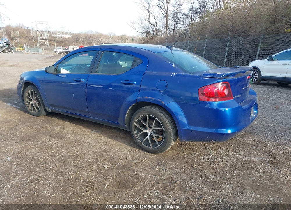 2014 DODGE AVENGER SE VIN: 1C3CDZAB4EN112725