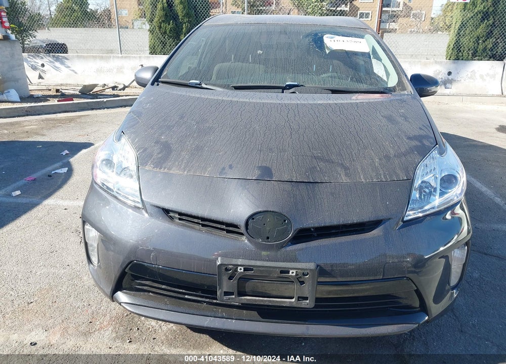 2013 TOYOTA PRIUS THREE VIN: JTDKN3DU8D5685186