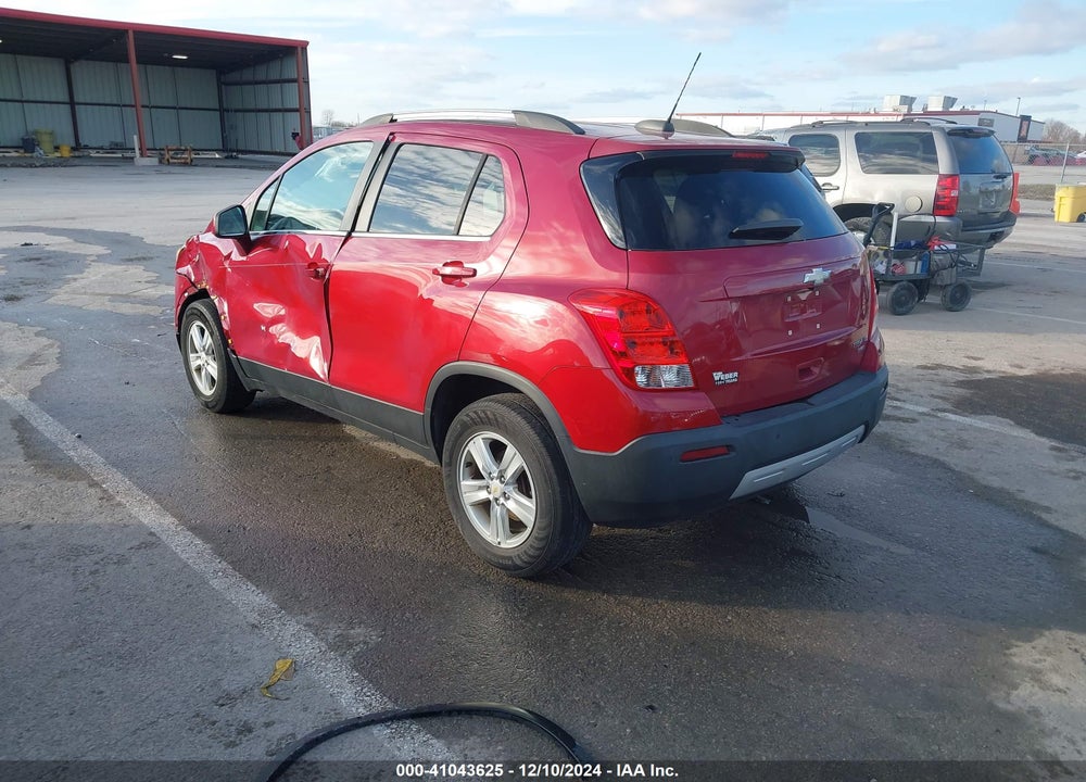 2015 CHEVROLET TRAX LT VIN: KL7CJRSB6FB200792