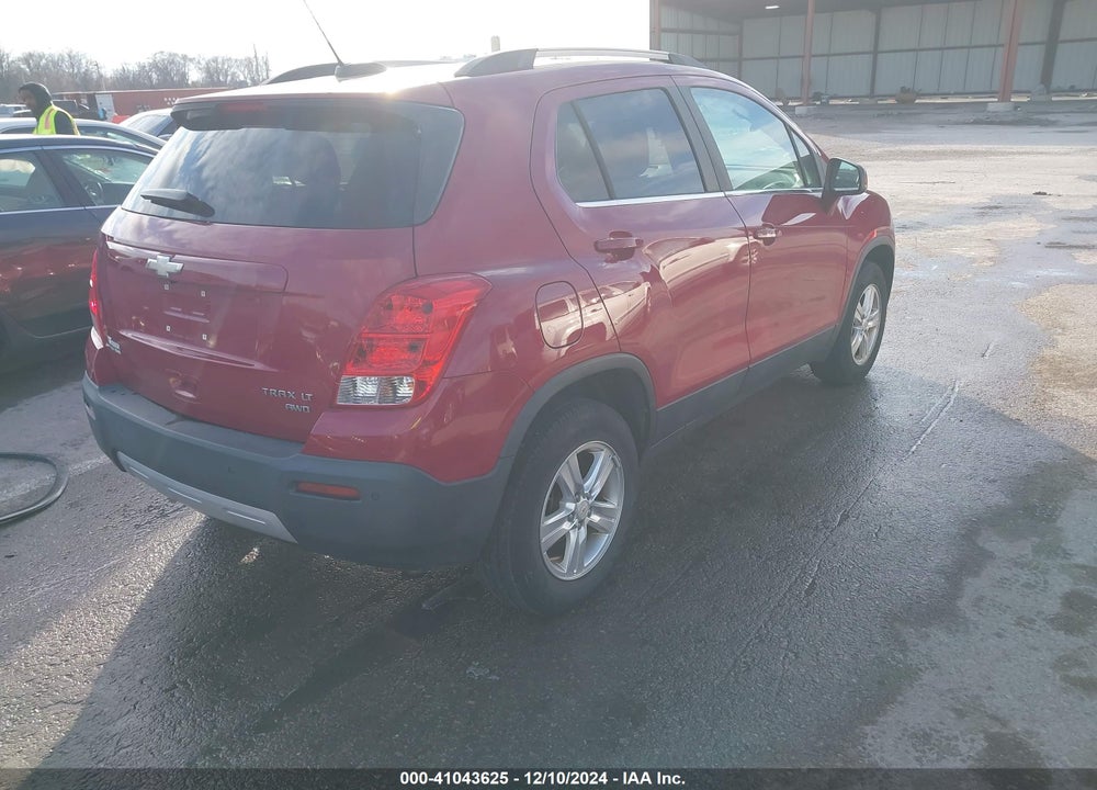 2015 CHEVROLET TRAX LT VIN: KL7CJRSB6FB200792