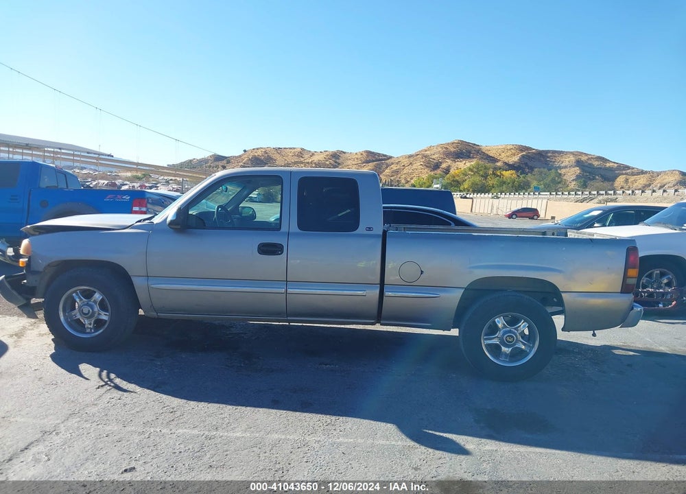 2000 GMC SIERRA 1500 SLE VIN: 2GTEC19V6Y1136571