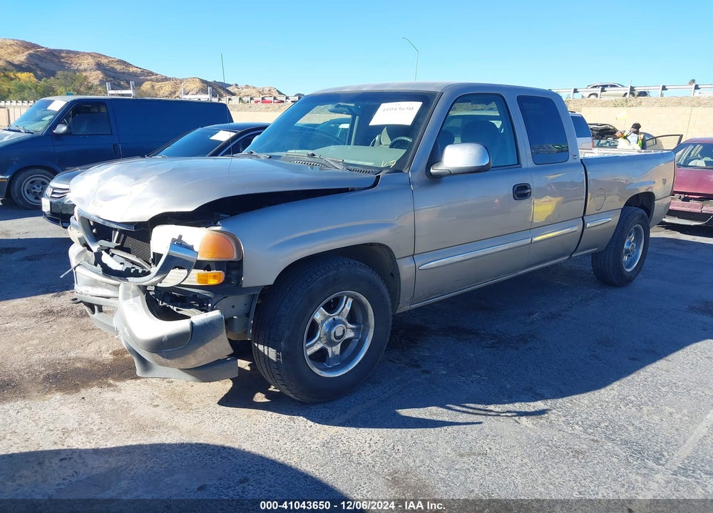 2000 GMC SIERRA 1500 SLE VIN: 2GTEC19V6Y1136571