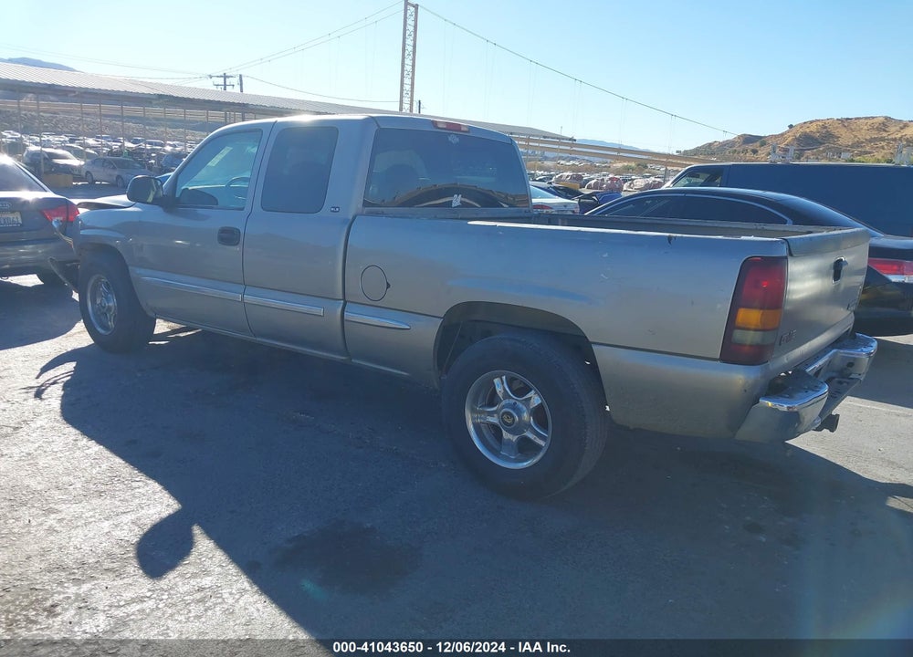 2000 GMC SIERRA 1500 SLE VIN: 2GTEC19V6Y1136571