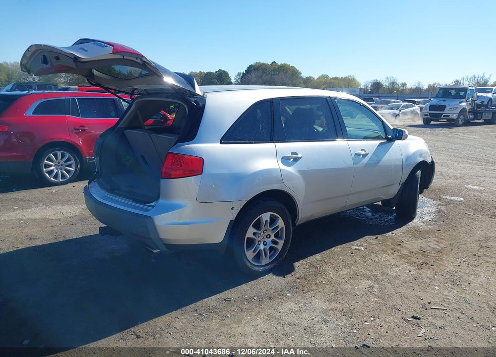 2008 ACURA MDX VIN: 2HNYD28298H550176