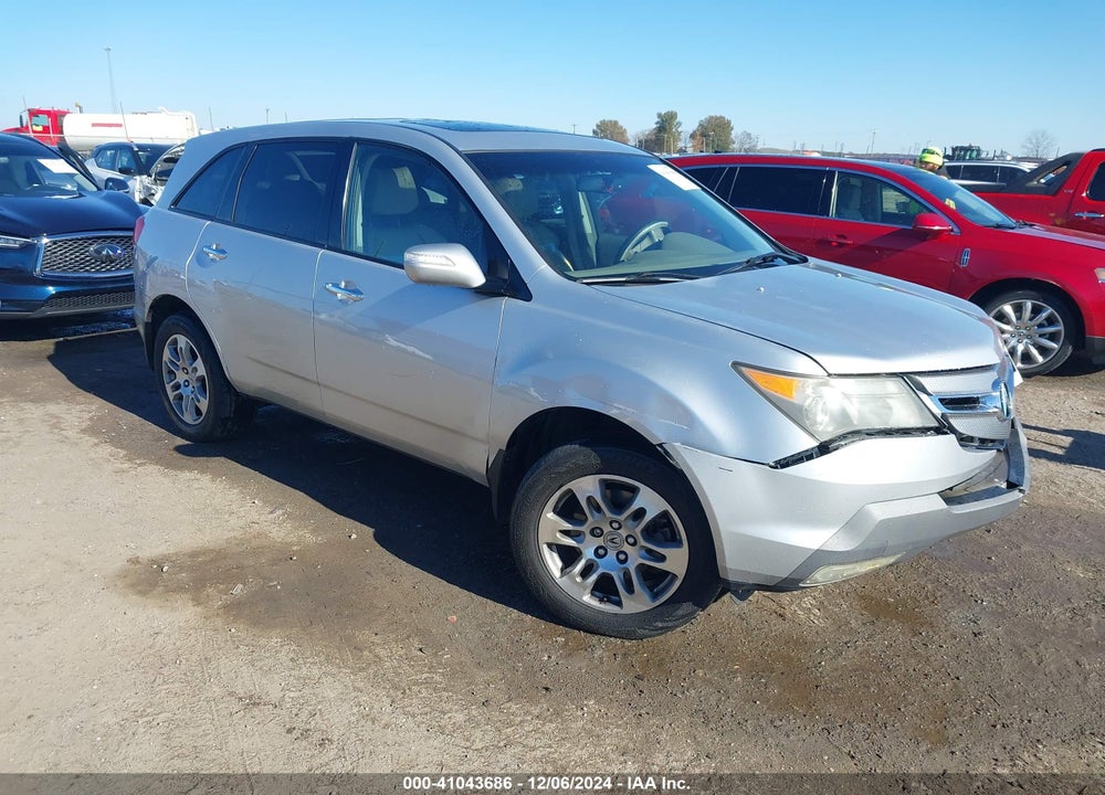 2008 ACURA MDX VIN: 2HNYD28298H550176