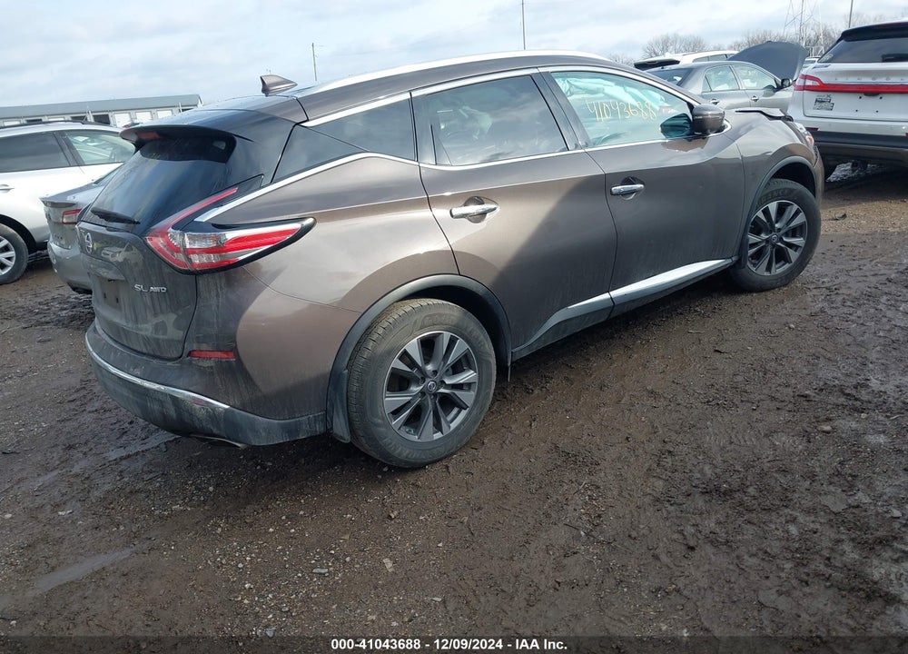 2018 NISSAN MURANO SL VIN: 5N1AZ2MH2JN175663