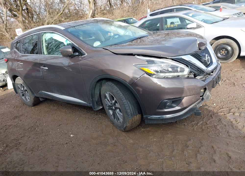 2018 NISSAN MURANO SL VIN: 5N1AZ2MH2JN175663
