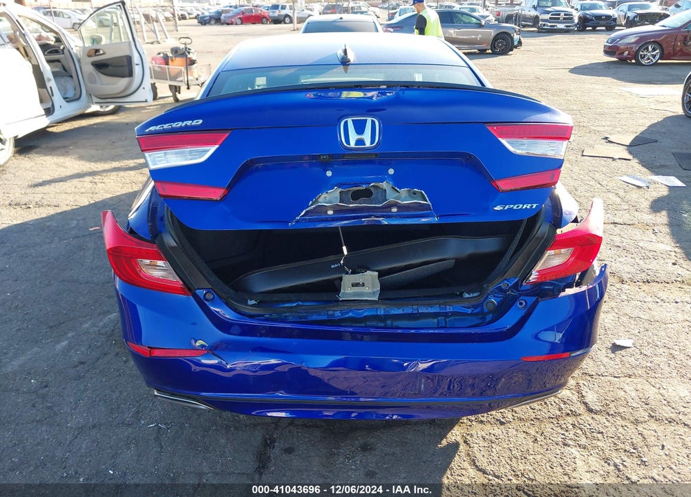 2022 HONDA ACCORD VIN: 1HGCV1F30NA104822