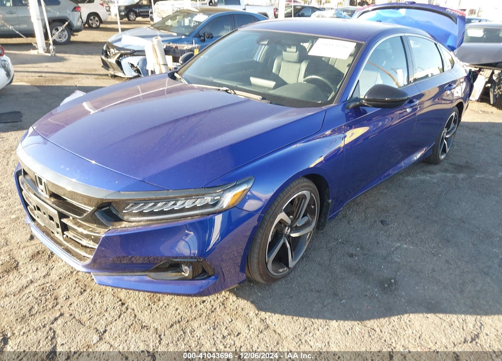 2022 HONDA ACCORD VIN: 1HGCV1F30NA104822