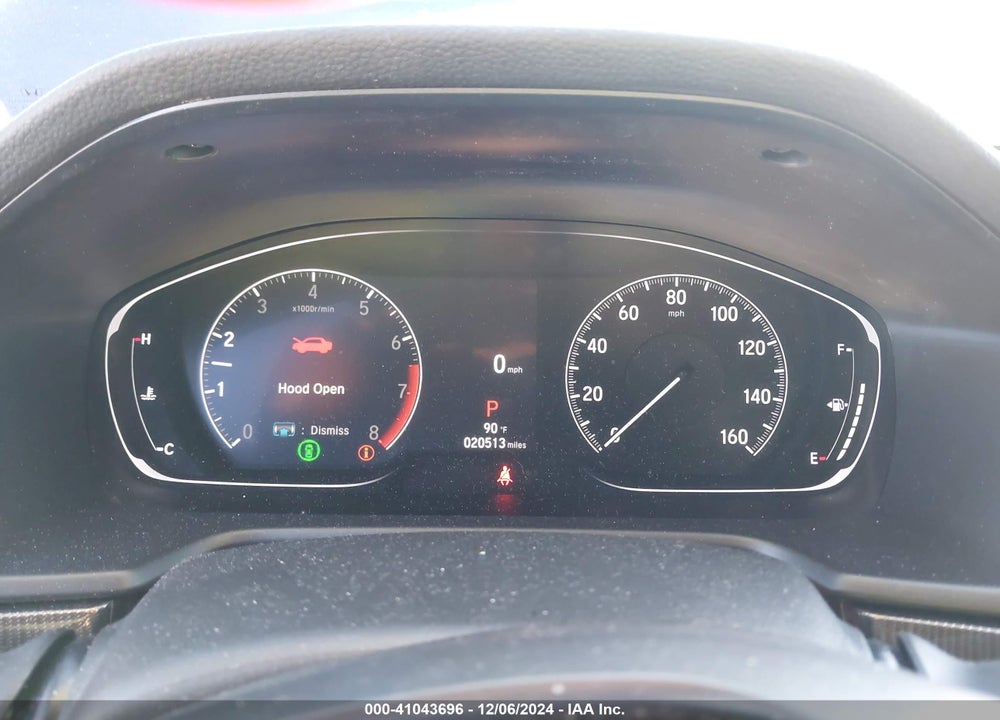 2022 HONDA ACCORD VIN: 1HGCV1F30NA104822