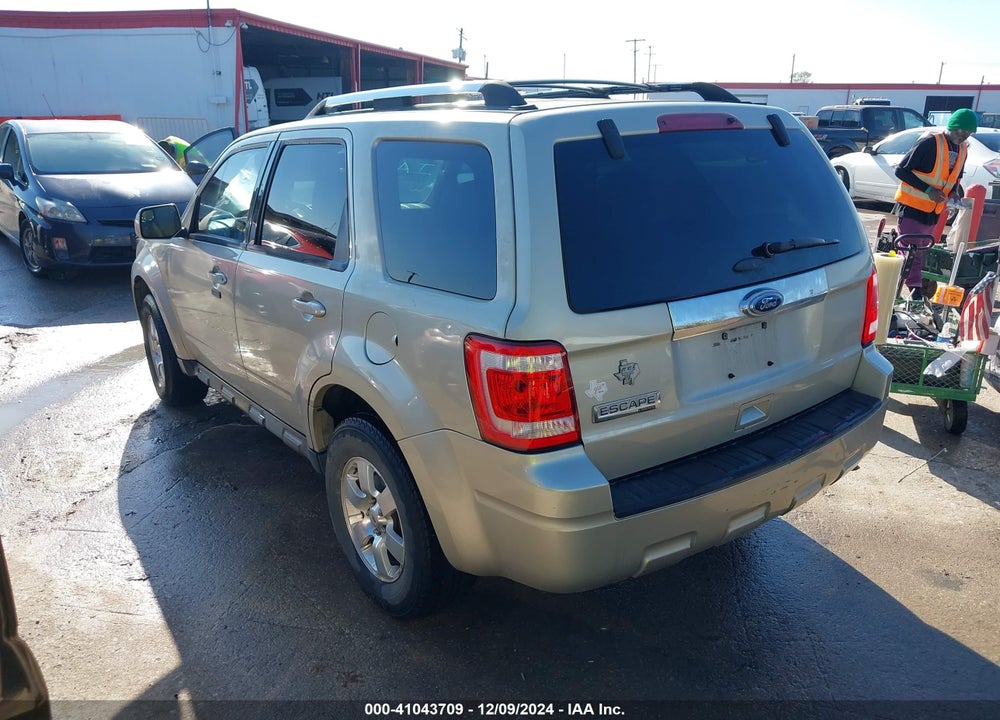2011 FORD ESCAPE LIMITED VIN: 1FMCU0E79BKB54555