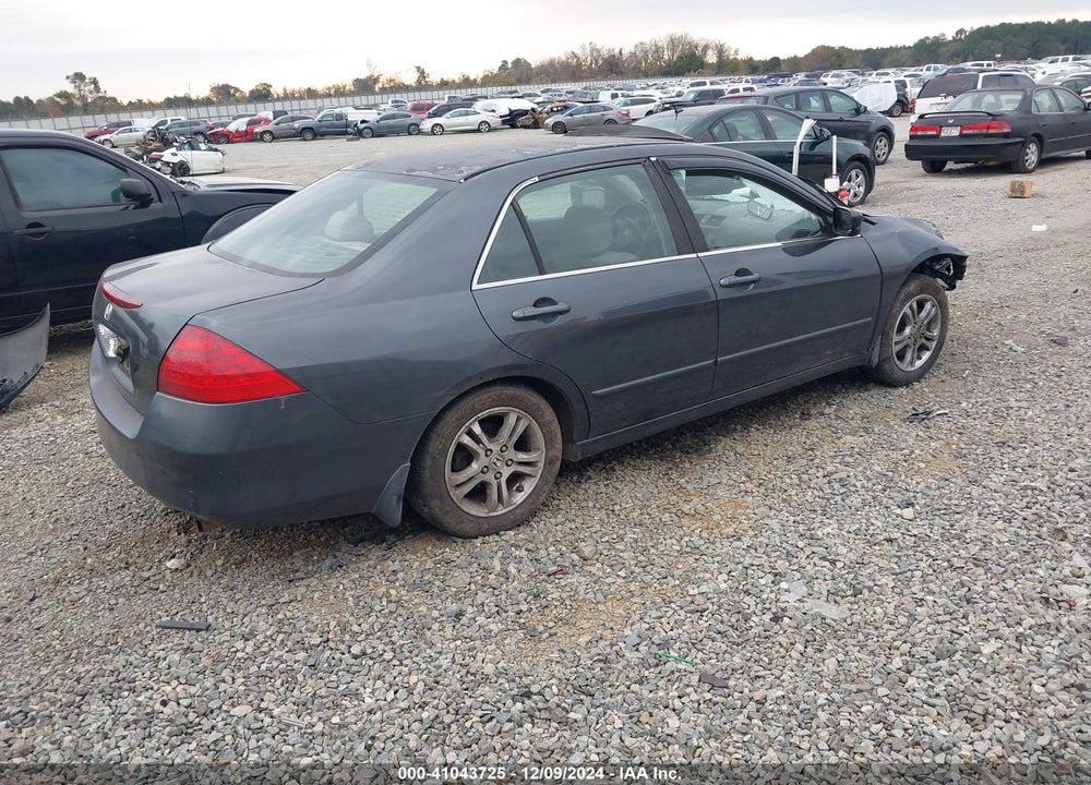 2007 HONDA ACCORD 2.4 EX VIN: 1HGCM56777A005317