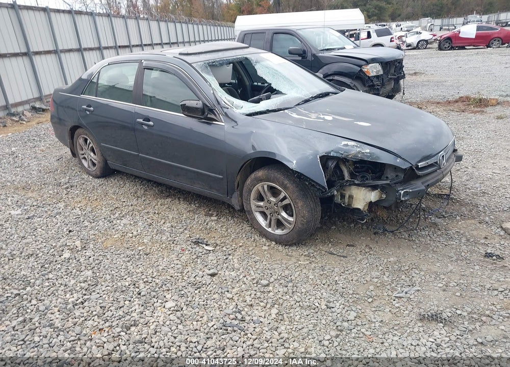 2007 HONDA ACCORD 2.4 EX VIN: 1HGCM56777A005317