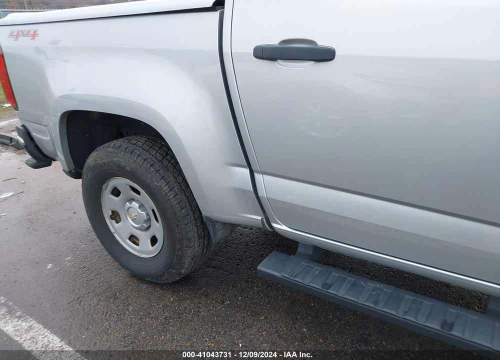 2017 CHEVROLET COLORADO VIN: 1GCGTBENXH1221794