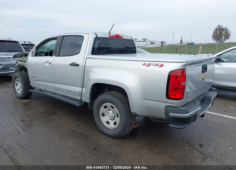 2017 CHEVROLET COLORADO VIN: 1GCGTBENXH1221794