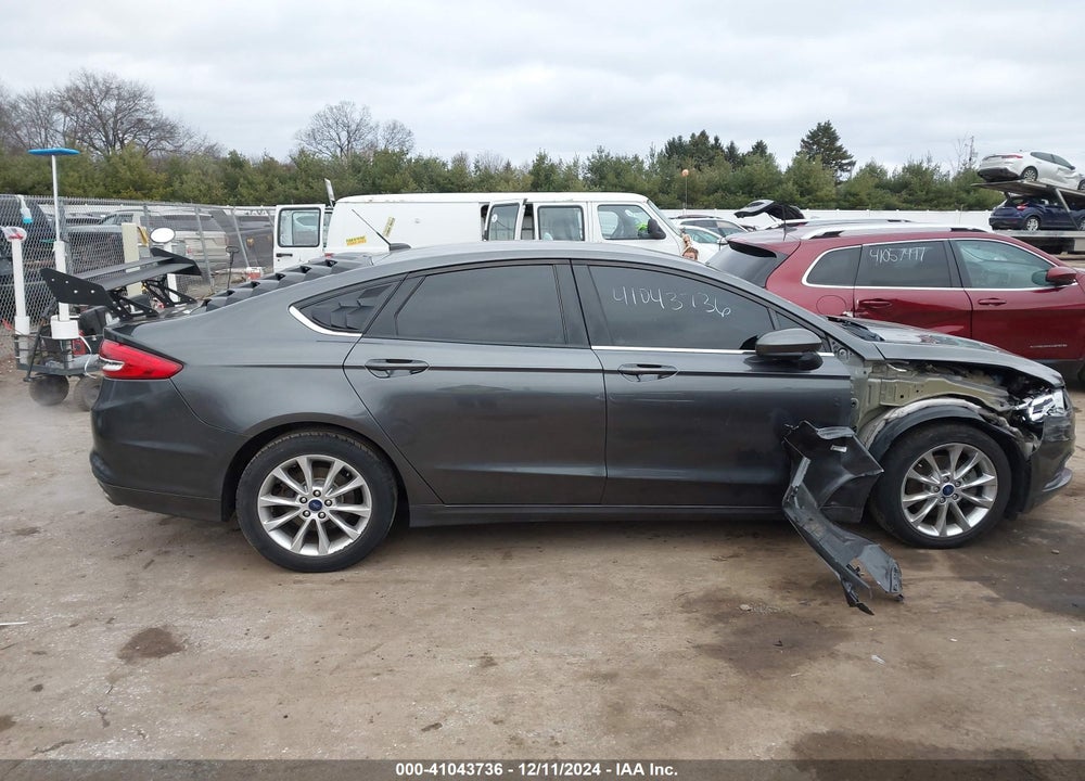 2017 FORD FUSION SE VIN: 3FA6P0H70HR109924