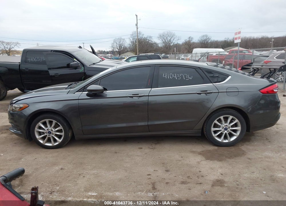 2017 FORD FUSION SE VIN: 3FA6P0H70HR109924