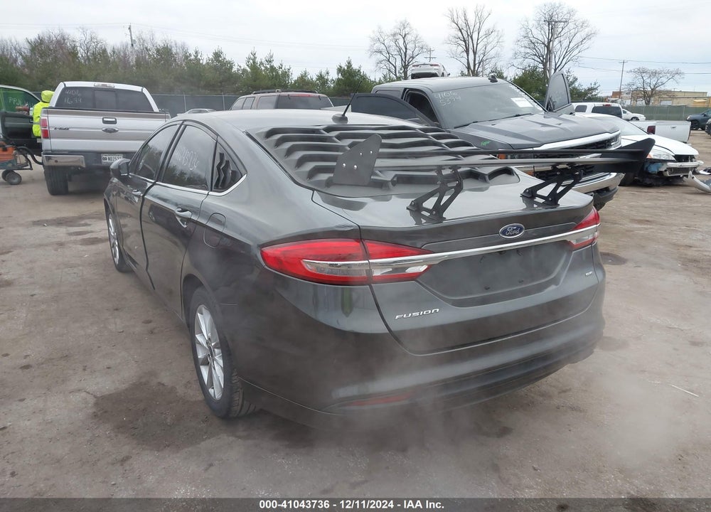 2017 FORD FUSION SE VIN: 3FA6P0H70HR109924