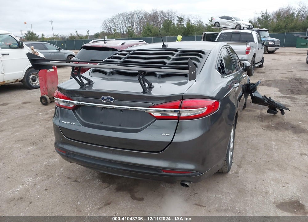 2017 FORD FUSION SE VIN: 3FA6P0H70HR109924