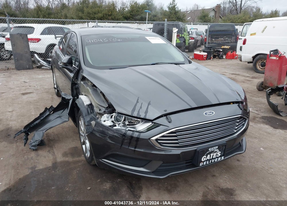 2017 FORD FUSION SE VIN: 3FA6P0H70HR109924