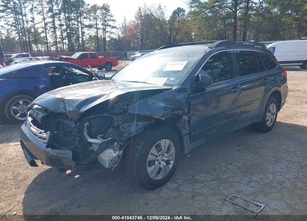 2012 SUBARU OUTBACK 2.5I VIN: 4S4BRCAC5C3255766
