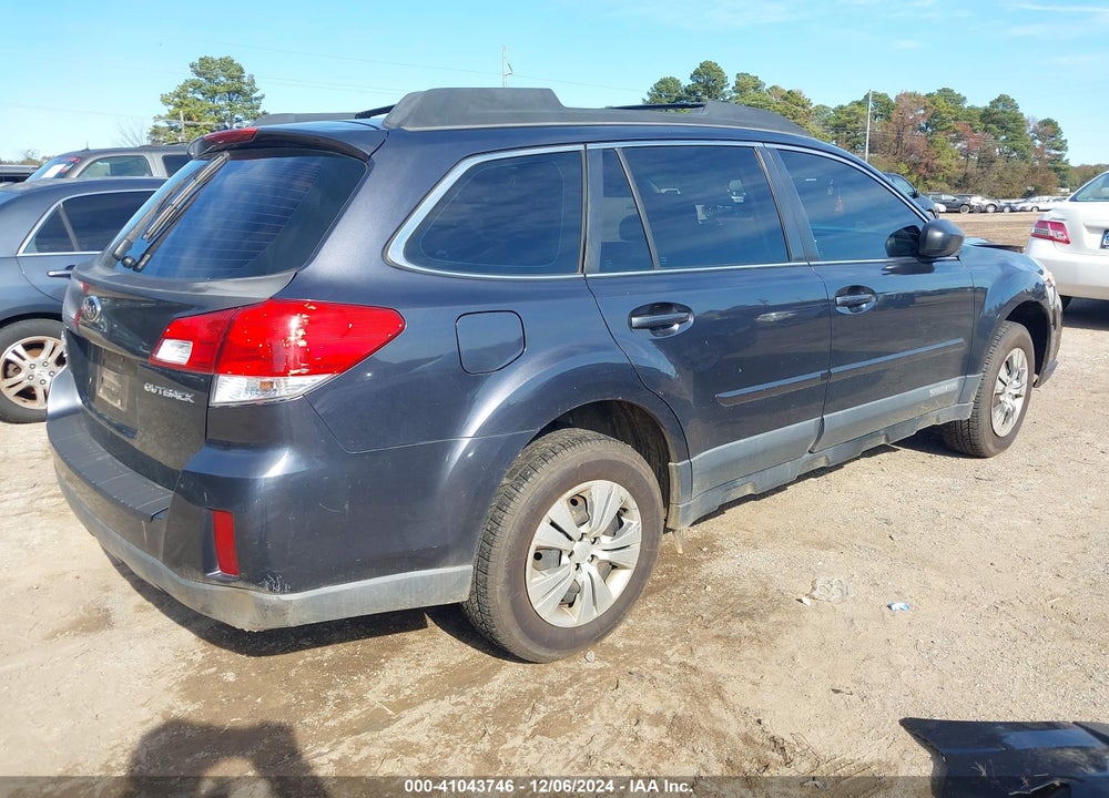 2012 SUBARU OUTBACK 2.5I VIN: 4S4BRCAC5C3255766