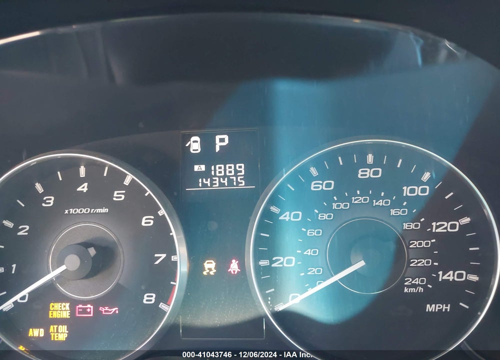 2012 SUBARU OUTBACK 2.5I VIN: 4S4BRCAC5C3255766