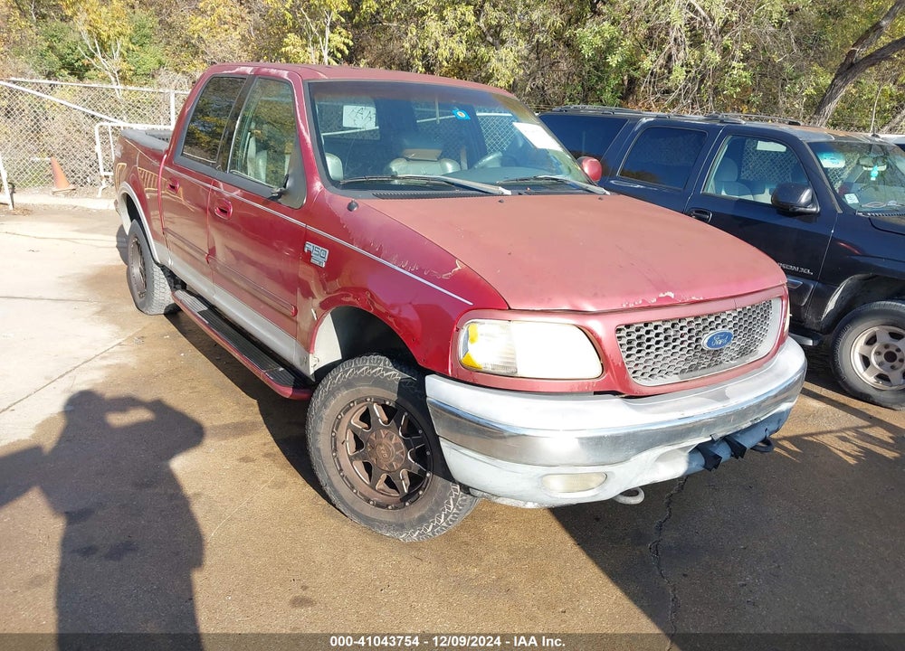 2002 FORD F-150 LARIAT/XLT VIN: 1FTRW08L92KB71681