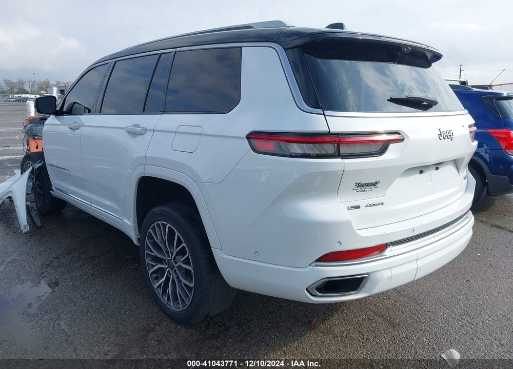 2021 JEEP GRAND CHEROKEE L SUMMIT RESERVE 4X4 VIN: 1C4RJKEG2M8195922