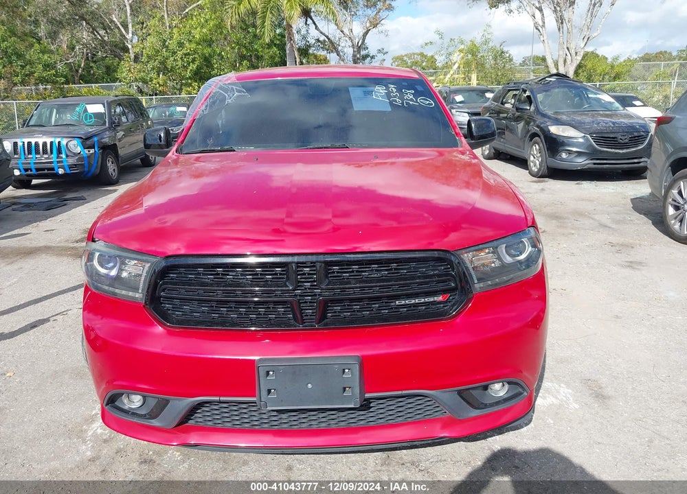 2015 DODGE DURANGO SXT VIN: 1C4RDHAG3FC127368