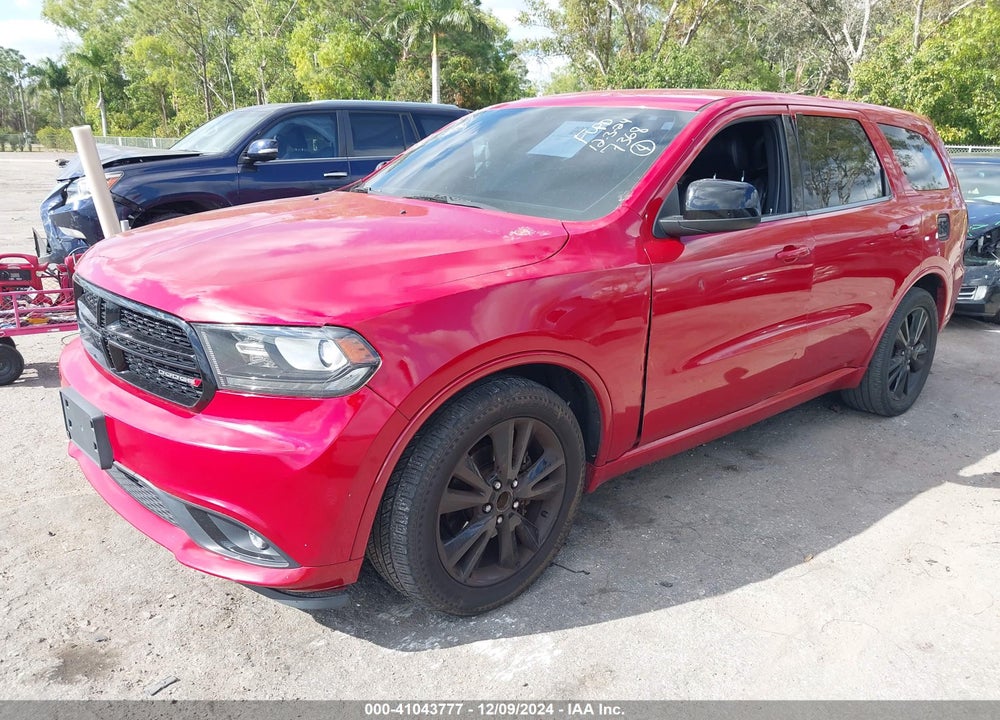 2015 DODGE DURANGO SXT VIN: 1C4RDHAG3FC127368