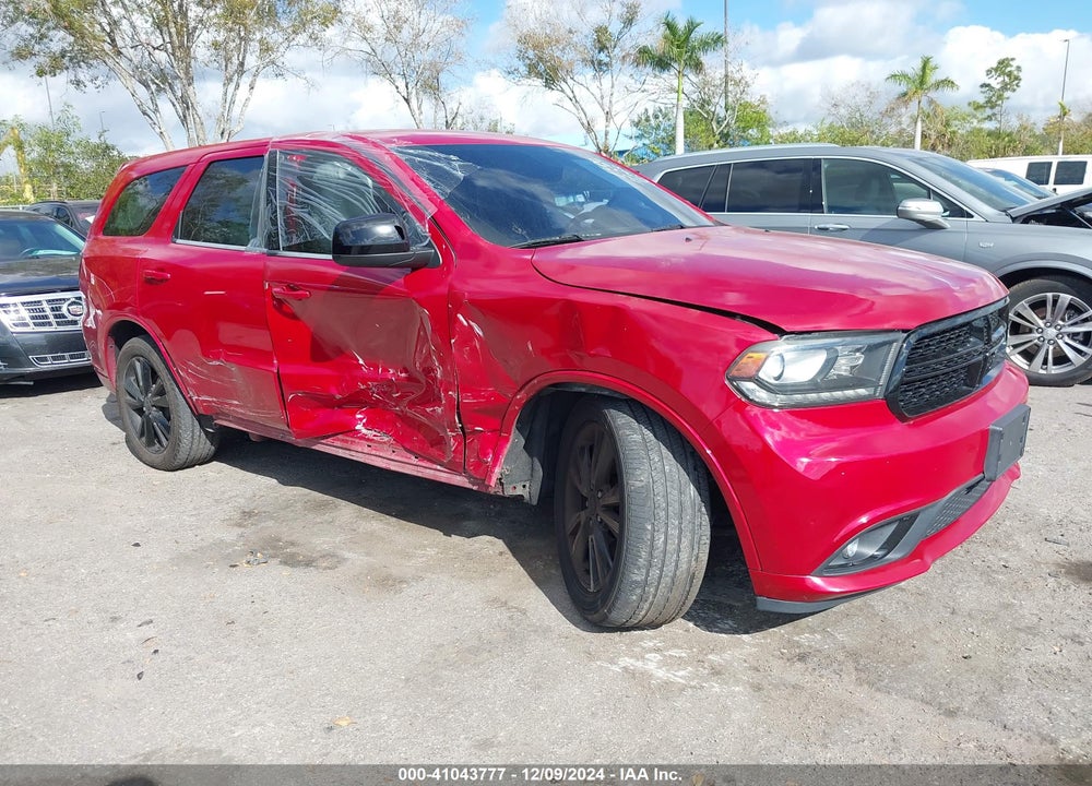 2015 DODGE DURANGO SXT VIN: 1C4RDHAG3FC127368