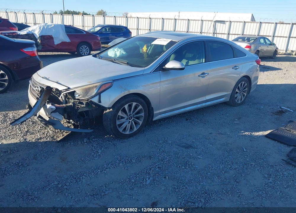 2017 HYUNDAI SONATA SPORT VIN: 5NPE34AFXHH587622