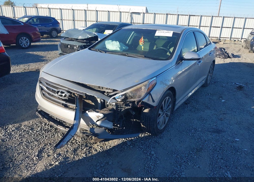 2017 HYUNDAI SONATA SPORT VIN: 5NPE34AFXHH587622