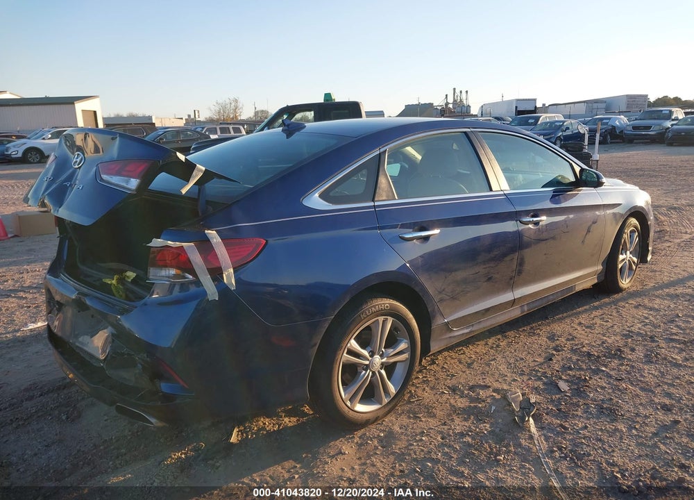 2018 HYUNDAI SONATA SEL VIN: 5NPE34AF7JH611350