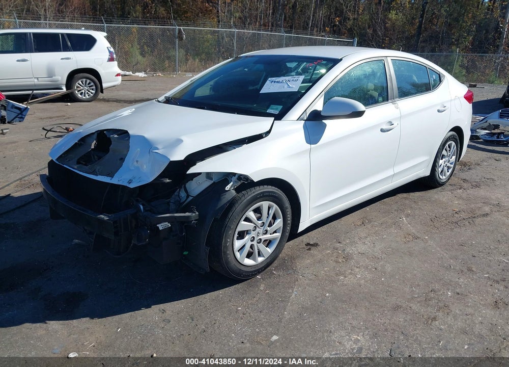 2017 HYUNDAI ELANTRA VIN: 5NPD74LF5HH211049
