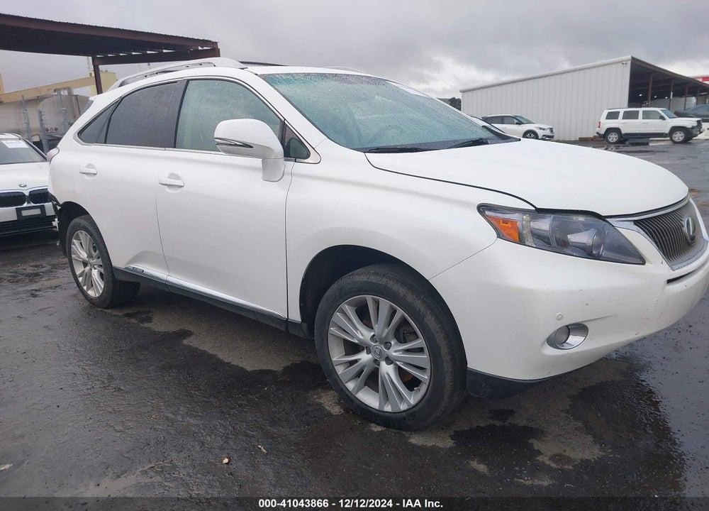 2010 LEXUS RX 450H VIN: JTJBC1BA0A2012616