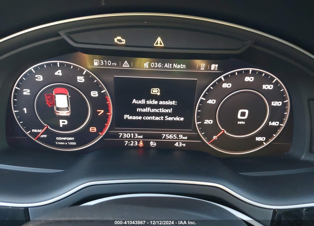 2019 AUDI Q7 55 PREMIUM VIN: WA1LAAF73KD012458