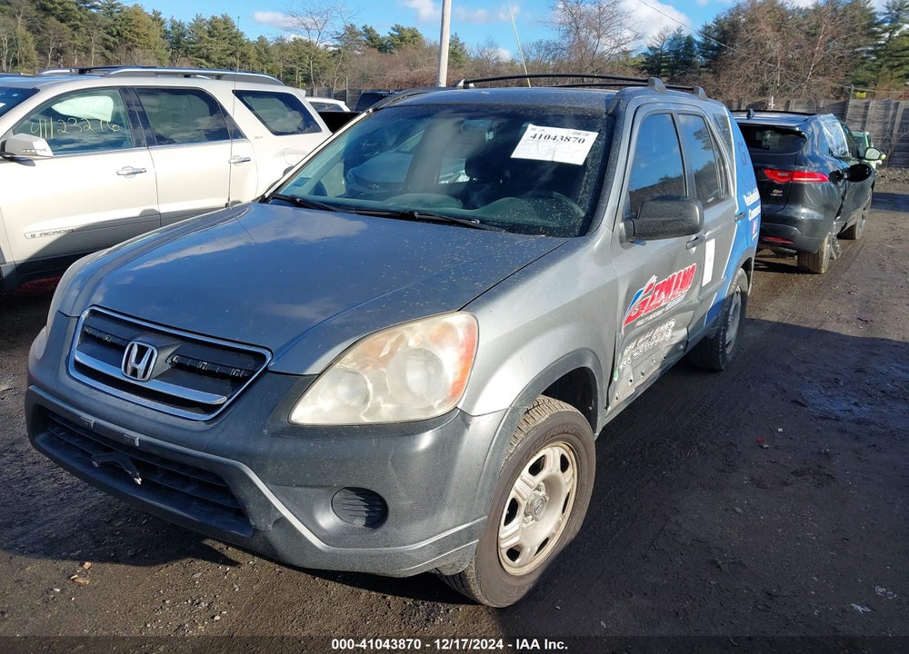 2005 HONDA CR-V LX VIN: SHSRD78555U334711