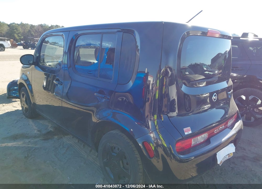 2009 NISSAN CUBE 1.8S VIN: JN8AZ28R69T120751