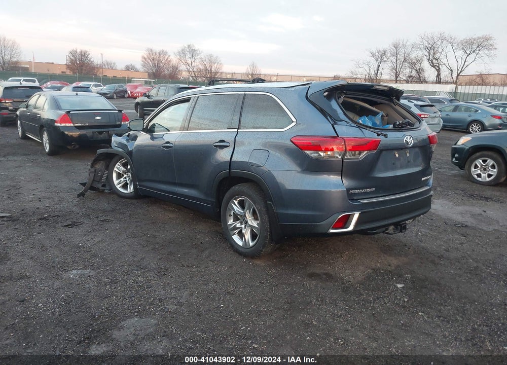 2019 TOYOTA HIGHLANDER LIMITED VIN: 5TDDZRFH1KS931437