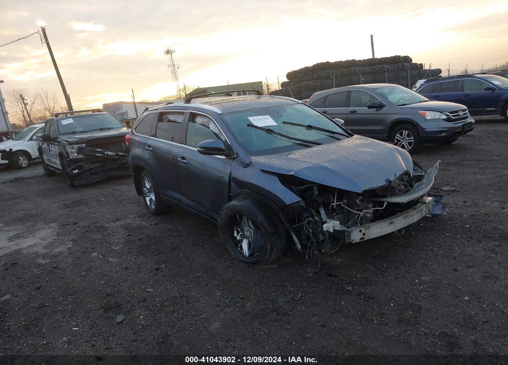 2019 TOYOTA HIGHLANDER LIMITED VIN: 5TDDZRFH1KS931437