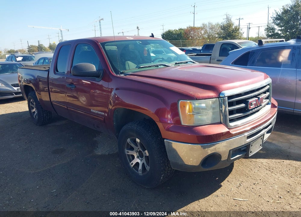 2009 GMC SIERRA 1500 SL VIN: 1GTEC19C09Z190133
