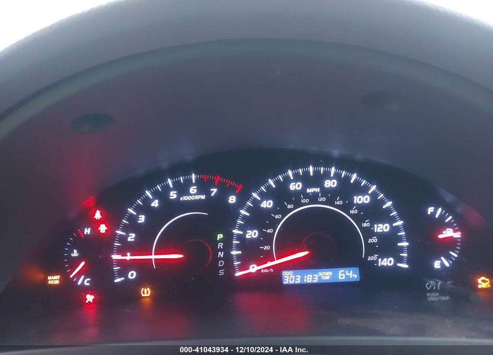 2011 TOYOTA CAMRY LE VIN: 4T1BF3EK5BU664711