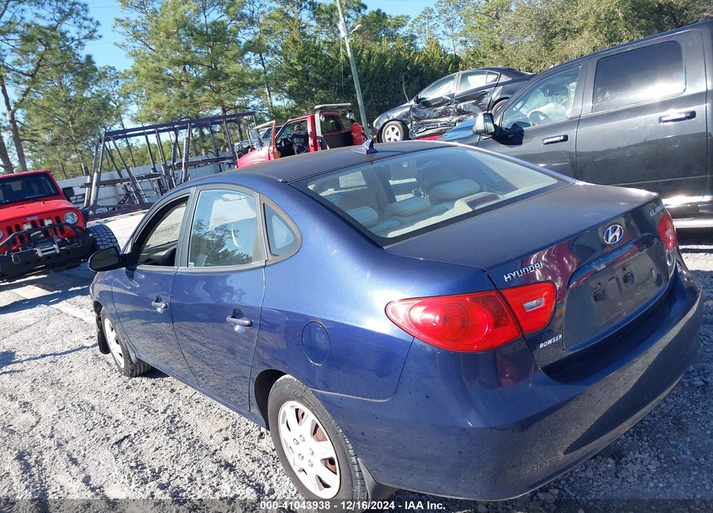 2009 HYUNDAI ELANTRA GLS VIN: KMHDU46D89U751307